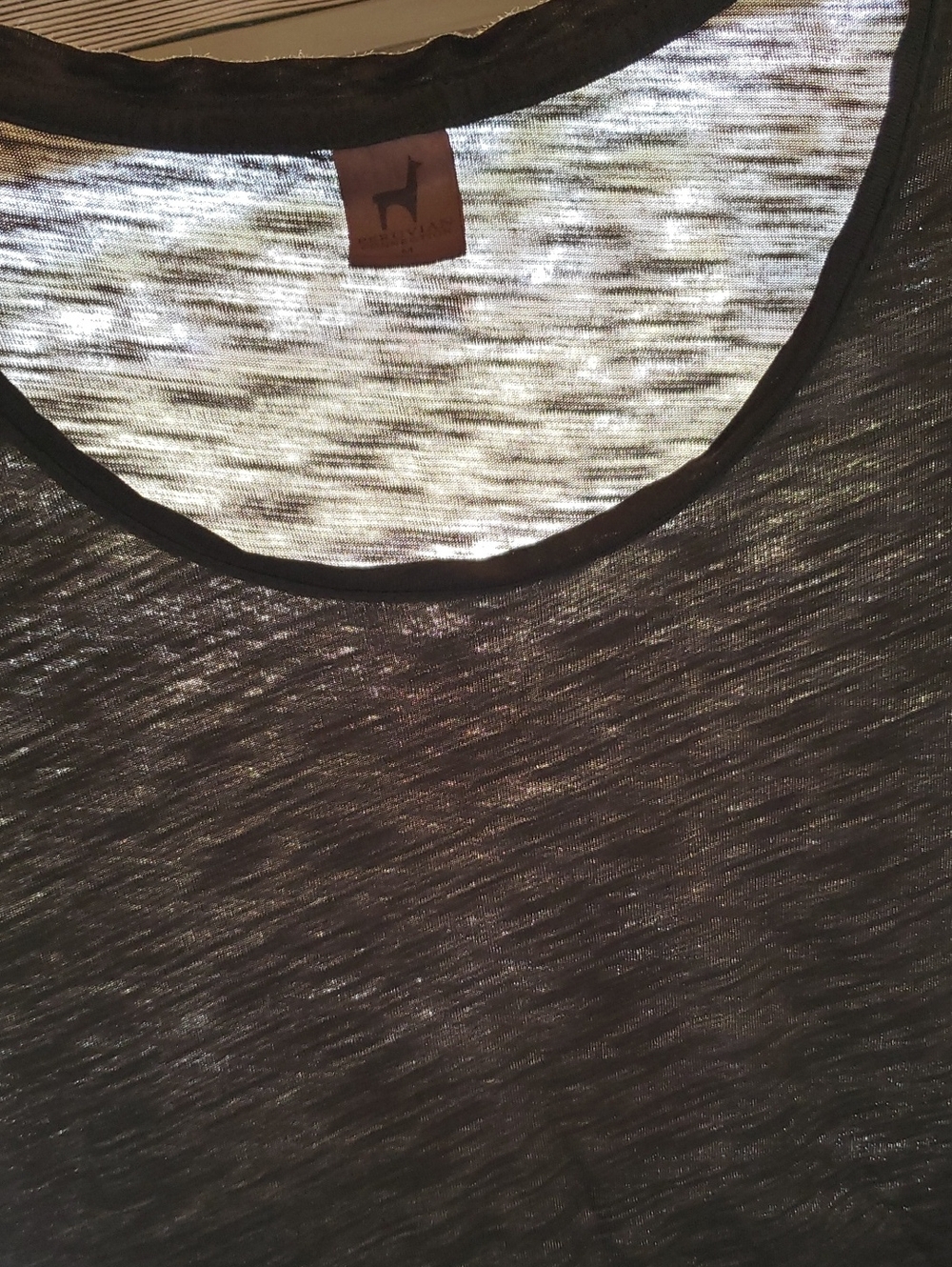Peruvian Connection Cotton Tee M - Picture 2 of 6